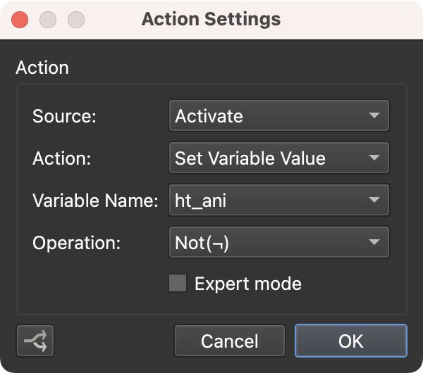Action for the Timer